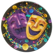 mardi gras dessert plates