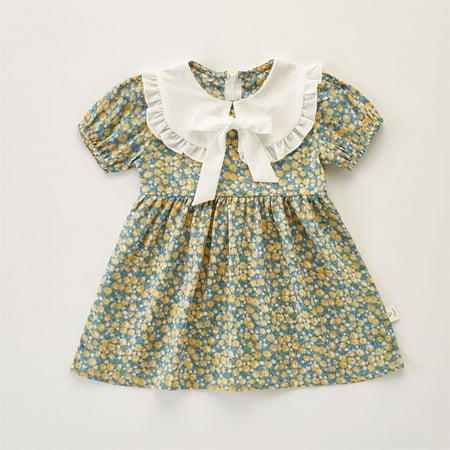 Wiueurtly Children Toddler Kids Baby Girls Cute Print Short Sleeve Princess Dress Outfits Clothes Mommy Dresses Fall
Wiueurtly Children Toddler Kids Baby Girls Cute Print Short Sleeve Princess Dress Outfits Clothes Mommy Dresses Fall