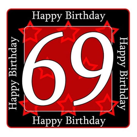 69th Birthday Coaster