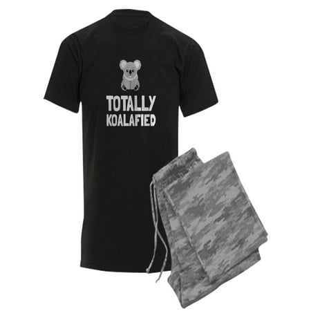 CafePress - Totally Koalafied Pajamas - Men s Dark Pajamas