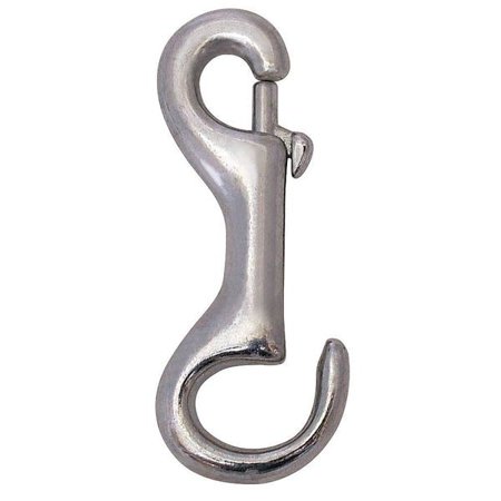 1Pack LuckyLineProducts 4GGJ9 Slide Bolt Spring Snap L 6 In