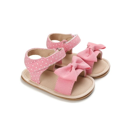 Afunbaby Newborn Anti-slip Sandals Baby Girls Soft Sole Dot Print Bow First Walking Shoes
Afunbaby Newborn Anti-slip Sandals Baby Girls Soft Sole Dot Print Bow First Walking Shoes