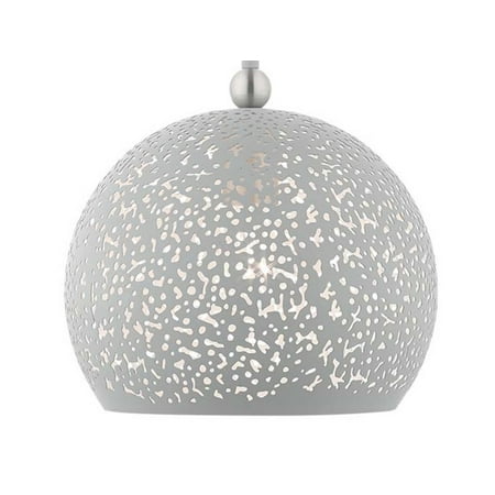 Livex Lighting 49181 Charlton 1 Light 10 Wide Mini Pendant - Nordic Gray with Brushed
Livex Lighting 49181 Charlton 1 Light 10 Wide Mini Pendant - Nordic Gray with Brushed
