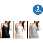 No Boundaries Juniors Knit Camis 3-Pack
