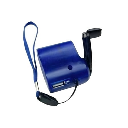 Thinsont Hand Crank Generator Portable Manual Cellphone Power Charger Emergency Mobile Phone USB Supply Outdoor Camping Hiking Blue
Thinsont Hand Crank Generator Portable Manual Cellphone Power Charger Emergency Mobile Phone USB Supply Outdoor Camping Hiking Blue