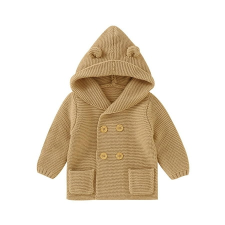 Dezsed Baby Sweaters Jackets Toddler Infant Boys Girls Knitted Outfit Clothes Cute Kid Baby Hooded With Ear Winter Warm Cardigan Coat Outerwear 3-24M
Dezsed Baby Sweaters Jackets Toddler Infant Boys Girls Knitted Outfit Clothes Cute Kid Baby Hooded With Ear Winter Warm Cardigan Coat Outerwear 3-24M