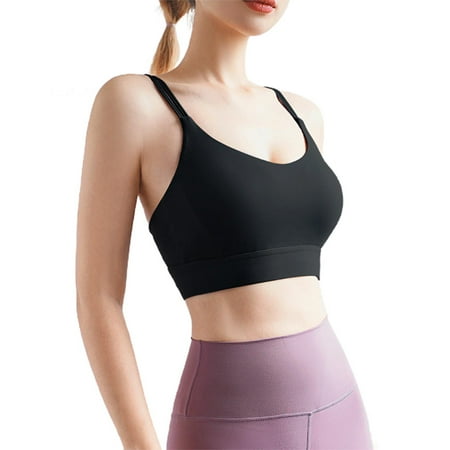 SterneMond Women s Yoga Bra With Thin Shoulder Straps and Cross Beauty Back Shockproof Gathered Sports Underwear-Black-XL 1 Ppcs 1 Sell Material Nylon
SterneMond Women s Yoga Bra With Thin Shoulder Straps and Cross Beauty Back Shockproof Gathered Sports Underwear-Black-XL 1 Ppcs 1 Sell Material Nylon