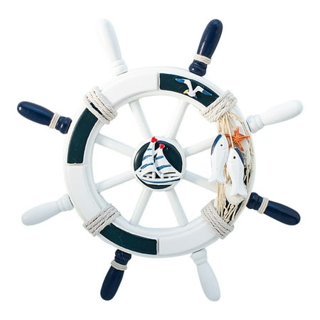Heiheiup Mediterranean Style Wooden Pendant Retro Old Ship Helmsman Steering Wheel Home Background Wall Decoration Pendant 1PC Acrylic Crystals
Heiheiup Mediterranean Style Wooden Pendant Retro Old Ship Helmsman Steering Wheel Home Background Wall Decoration Pendant 1PC Acrylic Crystals