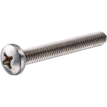 The Hillman Group 43068 4-40 x 1-1/4-Inch Stainless Pan Phillips Machine Screw 50-Pack Stainless Steel
The Hillman Group 43068 4-40 x 1-1/4-Inch Stainless Pan Phillips Machine Screw 50-Pack Stainless Steel
