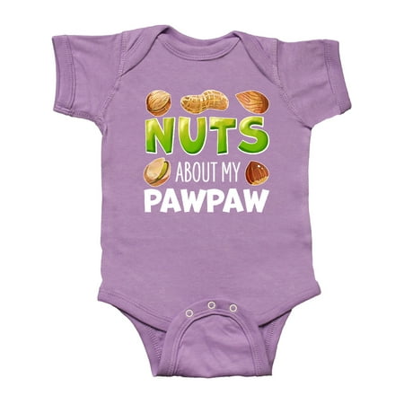 Inktastic Nuts About My Pawpaw Peanut Almond Pistachio Gift Baby Boy or Baby Girl Bodysuit
Inktastic Nuts About My Pawpaw Peanut Almond Pistachio Gift Baby Boy or Baby Girl Bodysuit