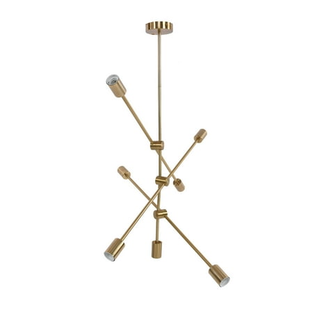 Pendant Light 6 Lights Unique Design Premium Iron Dining Room Chandelier Highly Durable Geometric Style For Office For Home For Hotel
Pendant Light 6 Lights Unique Design Premium Iron Dining Room Chandelier Highly Durable Geometric Style For Office For Home For Hotel