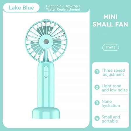 Foruneed Handheld Small Fan Hand Fan Portable Fan Lash Fan Mini Fan Handheld Spray Water Fan Mini Fan
Foruneed Handheld Small Fan Hand Fan Portable Fan Lash Fan Mini Fan Handheld Spray Water Fan Mini Fan