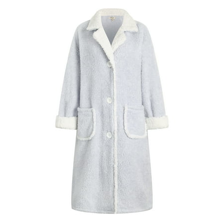 Richie House Women s Soft and Warm Fleece Robe RHW2877