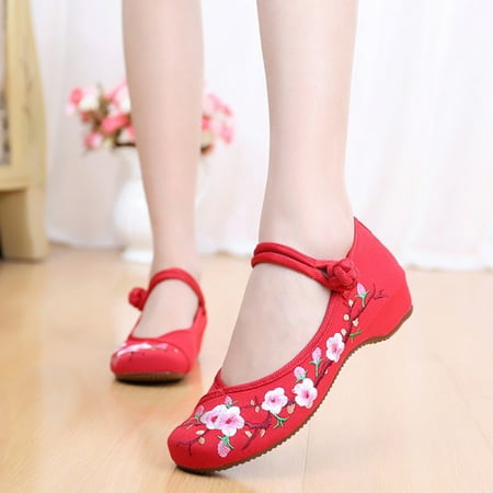 Reduced!1pair Canvas Flat Fashion Casual Women Shoes Dance Daily Round Toe Embroidered
Reduced!1pair Canvas Flat Fashion Casual Women Shoes Dance Daily Round Toe Embroidered
