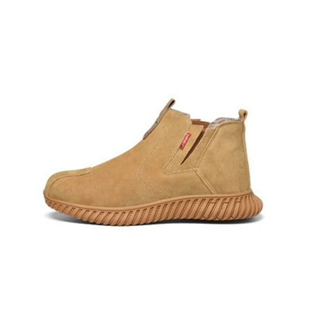 Colisha Men Anti-collision Puncture-proof Industrial Boots Working Construction Slip On Safety Boot No Steel Toe. Plush Lining 9
Colisha Men Anti-collision Puncture-proof Industrial Boots Working Construction Slip On Safety Boot No Steel Toe. Plush Lining 9
