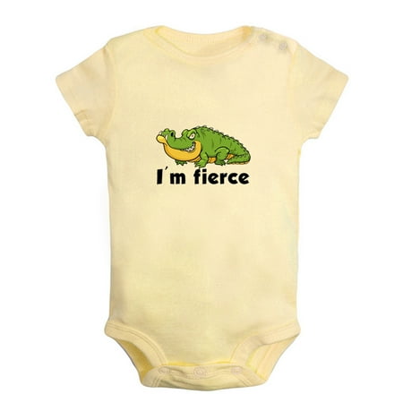 I m fierce Funny Rompers For Babies Animal Crocodile Pattern Jumpsuit Newborn Baby Unisex Bodysuits Infant Jumpsuits Toddler 0-24 Months Kids One-Piece Oufits
I m fierce Funny Rompers For Babies Animal Crocodile Pattern Jumpsuit Newborn Baby Unisex Bodysuits Infant Jumpsuits Toddler 0-24 Months Kids One-Piece Oufits