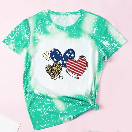 WHLBF Parent-child Summer Independence Day Mother s Day Short Sleeve T-shirt Mother-daughter Suit Green 6(M)
WHLBF Parent-child Summer Independence Day Mother s Day Short Sleeve T-shirt Mother-daughter Suit Green 6(M)