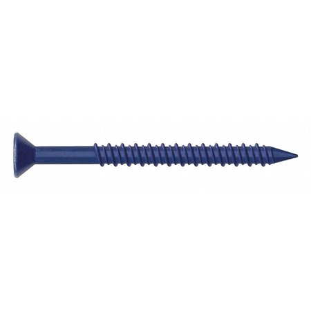 Mkt Fastening ConcScw FlatPhlips S 3/16 D 3-1/4 L PK25 P3325SP