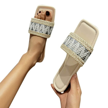 Vedolay Summer Slippers for Women Outdoor Women s Platform with Non-Slip Thick Sole Shoes Beige 8
Vedolay Summer Slippers for Women Outdoor Women s Platform with Non-Slip Thick Sole Shoes Beige 8