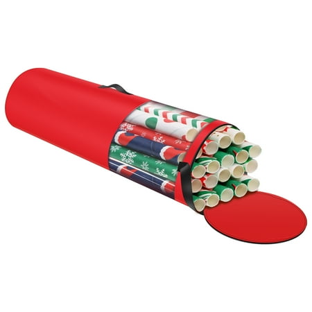 1/2Pcs Wrapping Paper Storage Bag with Handle Zipper 40 Inch Oxford Cloth Wrapping Paper Holder with Clear PVC Window Store Up To 24 Rolls for Gift Wrap Ribbons
1/2Pcs Wrapping Paper Storage Bag with Handle Zipper 40 Inch Oxford Cloth Wrapping Paper Holder with Clear PVC Window Store Up To 24 Rolls for Gift Wrap Ribbons