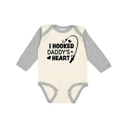 Inktastic I Hooked Daddy s Heart with Fishing Rod Gift Baby Boy or Baby Girl Long Sleeve Bodysuit
Inktastic I Hooked Daddy s Heart with Fishing Rod Gift Baby Boy or Baby Girl Long Sleeve Bodysuit