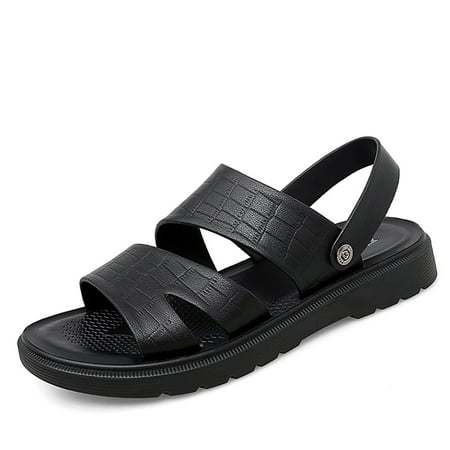 Engtoy Men s Buckle Strap Soft Leather Sandals Daily Casual Outdoor Cut-out Open Toe Beach Shoes
Engtoy Men s Buckle Strap Soft Leather Sandals Daily Casual Outdoor Cut-out Open Toe Beach Shoes