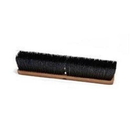 Indoor & Outdoor Push Broom Head Only 24 in. Wood Block with 3 in. Medium Synthetic Bristles
Indoor & Outdoor Push Broom Head Only 24 in. Wood Block with 3 in. Medium Synthetic Bristles