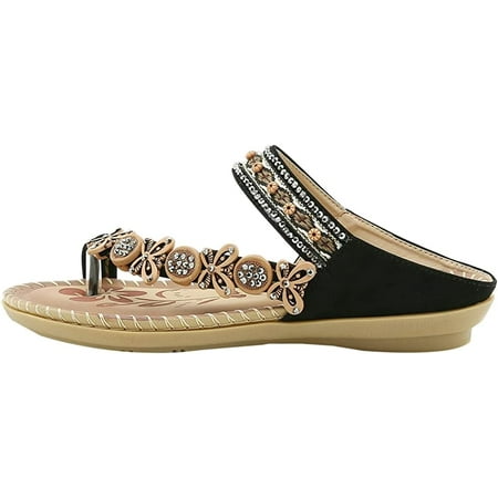 CoCopeaunts Women\‘s Bohemia Slide Sandals Fashion Flower Beach Flat Sandals Shoes Comfortable Dress Sandal for Summer Travel
CoCopeaunts Women\‘s Bohemia Slide Sandals Fashion Flower Beach Flat Sandals Shoes Comfortable Dress Sandal for Summer Travel