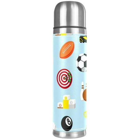 Sport Ball Pattern Colorful Pattern Premium Insulated Water Bottle - Water Mug with Food-Grade PP Vacuum Insulated Leak-proof BPA-Free
Sport Ball Pattern Colorful Pattern Premium Insulated Water Bottle - Water Mug with Food-Grade PP Vacuum Insulated Leak-proof BPA-Free