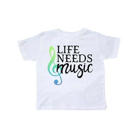 Inktastic Life Needs Music- ocean colors Gift Toddler Boy or Toddler Girl T-Shirt
Inktastic Life Needs Music- ocean colors Gift Toddler Boy or Toddler Girl T-Shirt