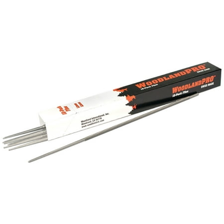 WoodlandPRO 8 Double Cut Round (5/32 ) Chainsaw Files (1 Dozen)