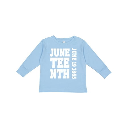 Inktastic Juneteenth June 19 1865 Gift Toddler Boy or Toddler Girl Long Sleeve T-Shirt
Inktastic Juneteenth June 19 1865 Gift Toddler Boy or Toddler Girl Long Sleeve T-Shirt