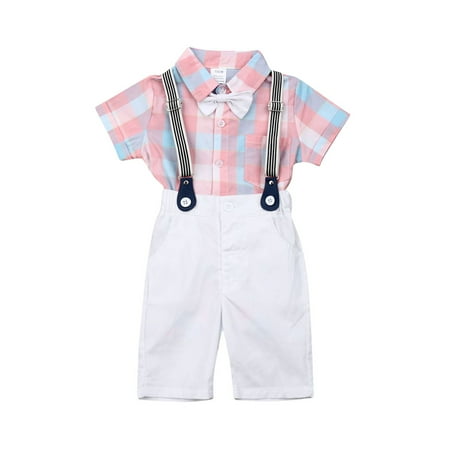 2pcs Toddler Kids Baby Boy Gentleman Outfit Clothes Pink T-shirt Top+Shorts Set
2pcs Toddler Kids Baby Boy Gentleman Outfit Clothes Pink T-shirt Top+Shorts Set