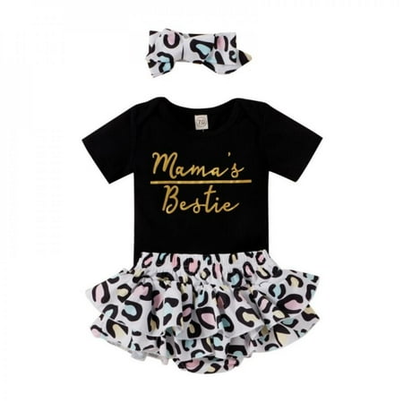 Clearance!!Toddler Baby Girls Clothes Leopard Print Skirt + Short Sleeve Top Shirt Summer Outfit Set with Headband
Clearance!!Toddler Baby Girls Clothes Leopard Print Skirt + Short Sleeve Top Shirt Summer Outfit Set with Headband