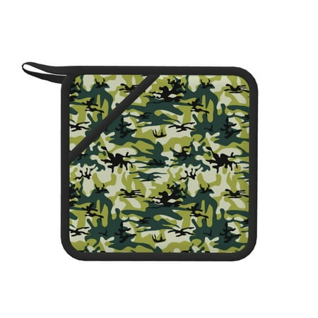 1 PCS Pot Holders for Kitchen - Heat Resistant Silicone Pot Holders with Hanging Loop camouflage Dinosaur green Non Slip Oven Hot Pads Potholders for Decor Baking Cooking Kitchen
1 PCS Pot Holders for Kitchen - Heat Resistant Silicone Pot Holders with Hanging Loop camouflage Dinosaur green Non Slip Oven Hot Pads Potholders for Decor Baking Cooking Kitchen