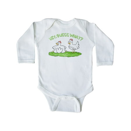 Inktastic Hey Guess What Chicken Butt Gift Baby Boy or Baby Girl Long Sleeve Bodysuit
Inktastic Hey Guess What Chicken Butt Gift Baby Boy or Baby Girl Long Sleeve Bodysuit