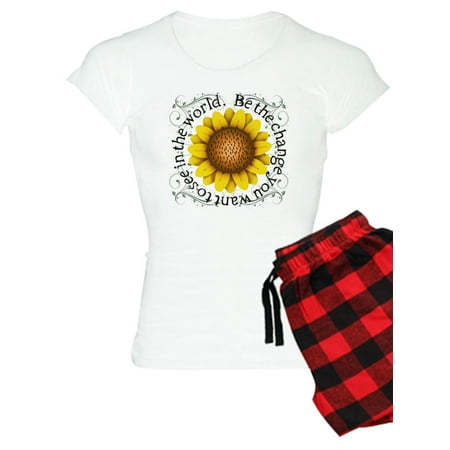 CafePress - Be The Change You Want To See In The World Pajamas - Women s Light Pajamas
CafePress - Be The Change You Want To See In The World Pajamas - Women s Light Pajamas