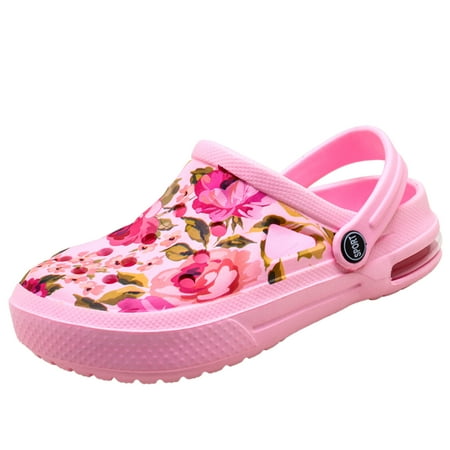 Men Women Garden Shoes Summer Beach Clogs Sandals with Adujustable Strap Lightweight Slippers Around the House Water Shoes Pink 36
Men Women Garden Shoes Summer Beach Clogs Sandals with Adujustable Strap Lightweight Slippers Around the House Water Shoes Pink 36