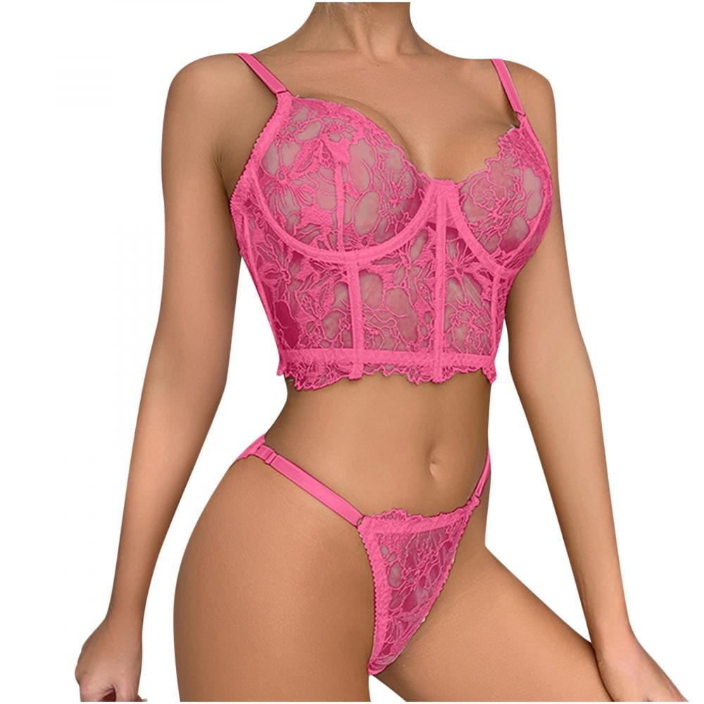 Homadles Lingerie For Women Nightwear Sexy Soft Embroidered Piece