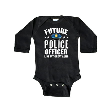 Inktastic Future Police Officer Like My Great Aunt Gift Baby Boy or Baby Girl Long Sleeve Bodysuit
Inktastic Future Police Officer Like My Great Aunt Gift Baby Boy or Baby Girl Long Sleeve Bodysuit