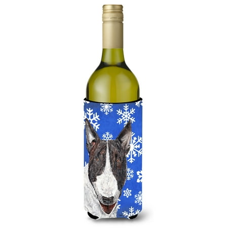 Caroline s Treasures SC9603LITERK Bull Terrier Winter Snowflakes Wine Bottle Hugger Wine Bottle multicolor
Caroline s Treasures SC9603LITERK Bull Terrier Winter Snowflakes Wine Bottle Hugger Wine Bottle multicolor