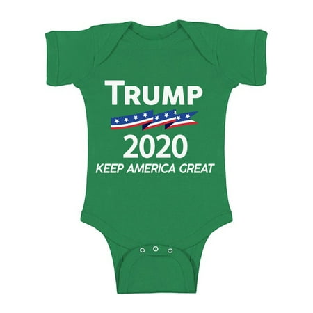 Awkward Styles Trump Baby Bodysuit President 2020 Romper Re-Elect Top