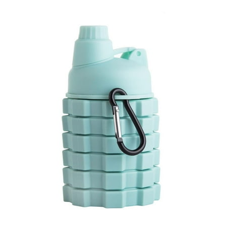 Julam Collapsible Water Bottle - 450ml Silicone Foldable Water Bottles - Portable Leak Proof Sports Water Bottle with Carabiner for Travel Gym Camping Hiking
Julam Collapsible Water Bottle - 450ml Silicone Foldable Water Bottles - Portable Leak Proof Sports Water Bottle with Carabiner for Travel Gym Camping Hiking