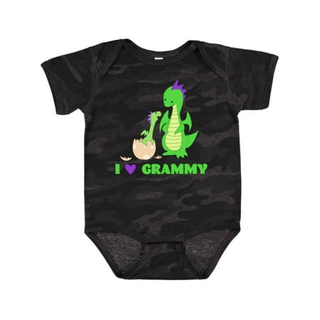 Inktastic I Love Grammy Gift Baby Boy or Baby Girl Bodysuit