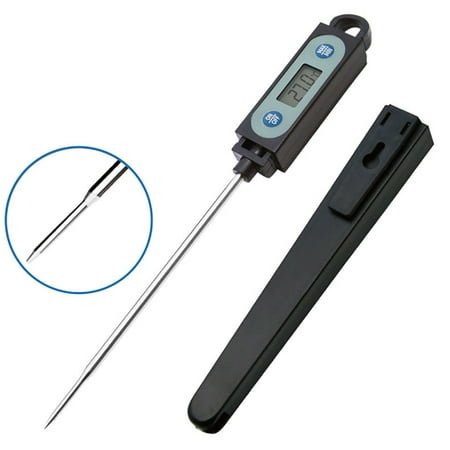 Uposao Electronic Digital Food Thermometer Kitchen Baked Goods Stainless Steel Instant Read Water Thermometer for Red Wine Tea Cold Drinks Black
Uposao Electronic Digital Food Thermometer Kitchen Baked Goods Stainless Steel Instant Read Water Thermometer for Red Wine Tea Cold Drinks Black