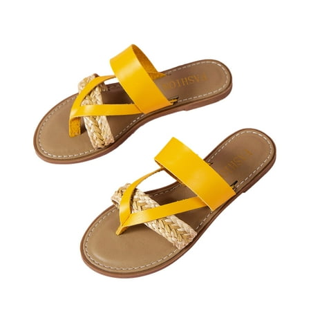 qolati Sandals for Women Dressy Summer Casual Beach Ring Toe Slides Vintage Open Toe Flat Sandal Bohemia Flip Flop Slippers
qolati Sandals for Women Dressy Summer Casual Beach Ring Toe Slides Vintage Open Toe Flat Sandal Bohemia Flip Flop Slippers