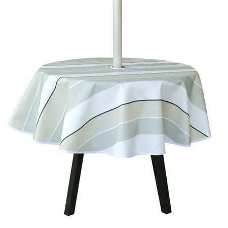 SHANNA Outdoor Waterproof Tablecloth with Umbrella Hole and Zip Closure for Garden Table BBQ Party Family Dinner (Stripes Round 150*150cm)
SHANNA Outdoor Waterproof Tablecloth with Umbrella Hole and Zip Closure for Garden Table BBQ Party Family Dinner (Stripes Round 150*150cm)
