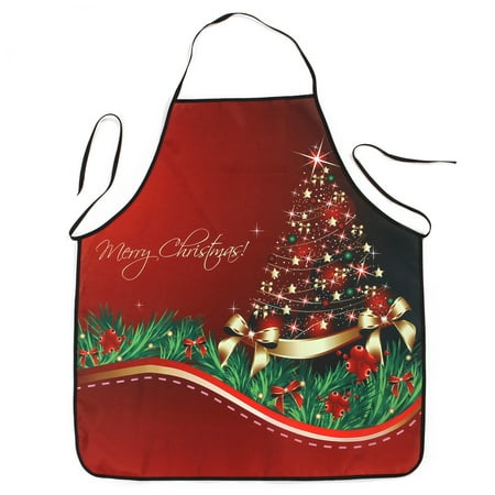HOMEMAXS Christmas Apron Printed Waterproof Kitchen Restaurant Dinner Apron for Cooking Baking Barbequing (Bowknot)
HOMEMAXS Christmas Apron Printed Waterproof Kitchen Restaurant Dinner Apron for Cooking Baking Barbequing (Bowknot)