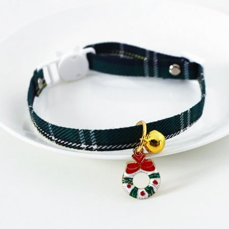 Christmas Cat Collar - Adjustable Breakaway Cat Collars with Bell & Pendant
Christmas Cat Collar - Adjustable Breakaway Cat Collars with Bell & Pendant