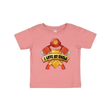 Inktastic I Love My Uncle- Firefighter Axes Badge Helmet Gift Baby Boy or Baby Girl T-Shirt
Inktastic I Love My Uncle- Firefighter Axes Badge Helmet Gift Baby Boy or Baby Girl T-Shirt